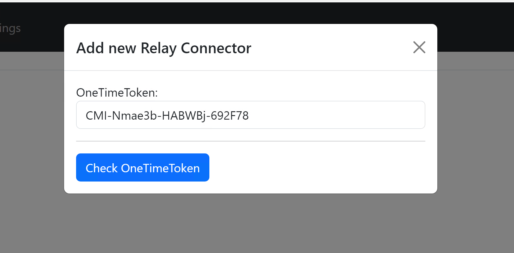 OneTimeToken