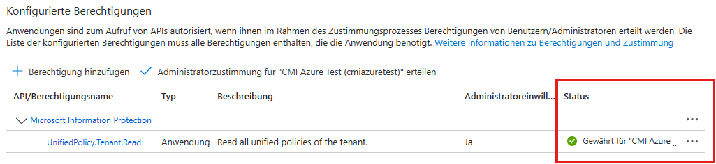 Administratorzustimmung prüfen