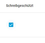 Schreibgeschützt
