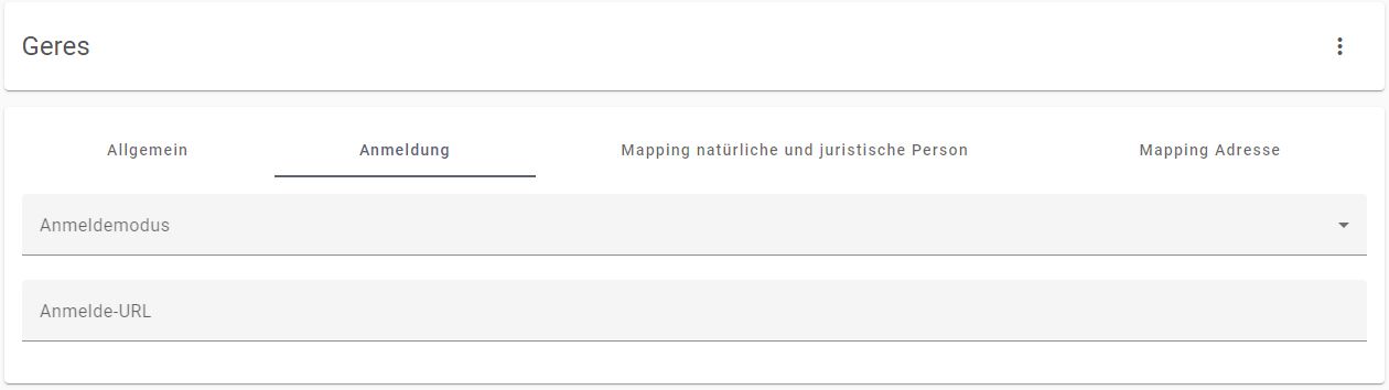 Anmeldung