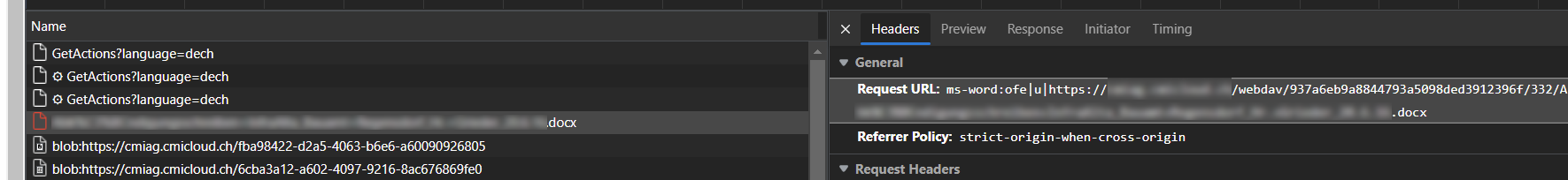 Browser Developer Tools